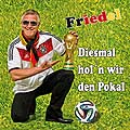 CD-Cover »Friedel - Diesmal holn wir den Pokal«
